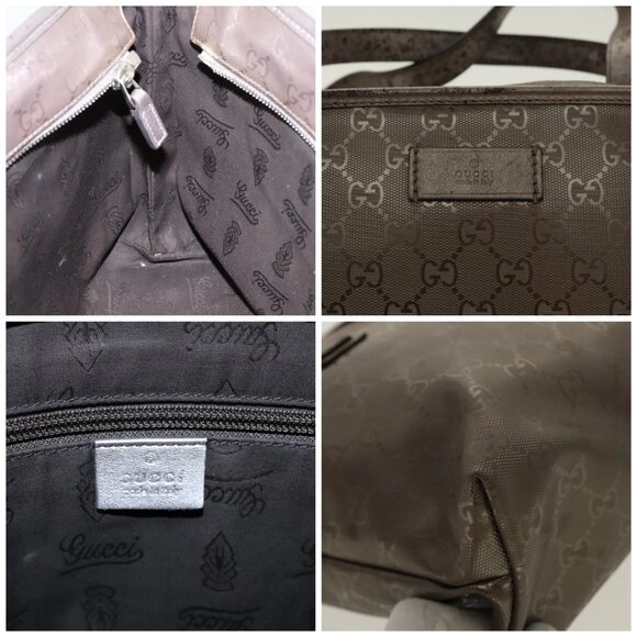 GUCCI GG implementation Tote Bag Silver Metallic - Picture 12 of 14